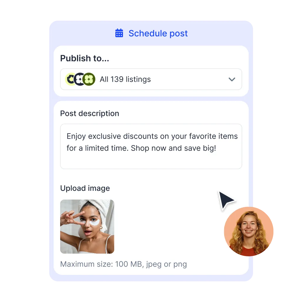 Bulk publishing across multiple locations
